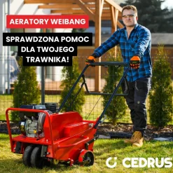 WEIBANG WB517AB AERATOR SPALINOWY DO TRAWY RURKOWY BĘBNOWY 5 KM B&S Briggs & Stratton 750Series WB517 WB 517 EWIMAX - OFICJALNY DYSTRYBUTOR - AUTORYZOWANY DEALER WEIBANG
