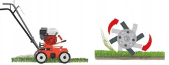 WEIBANG WB486CRB WERTYKULATOR SPALINOWY DO TRAWY PROFI PROFESJONALNY Briggs&Stratton WB486 / WB 486 -  EWIMAX - OFICJALNY DYSTRYBUTOR - AUTORYZOWANY DEALER WEIBANG