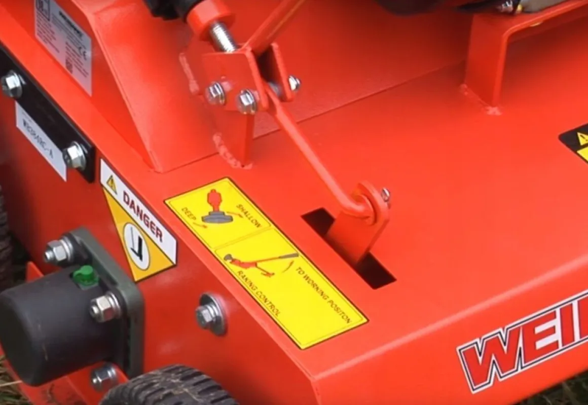 Wertykulator spalinowy Weibang WB384 RB silnik Briggs&Stratton