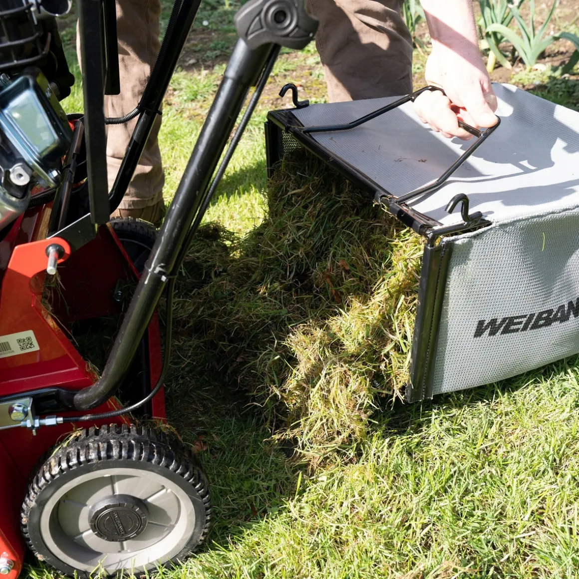 Wertykulator spalinowy Weibang WB384 RB silnik Briggs&Stratton