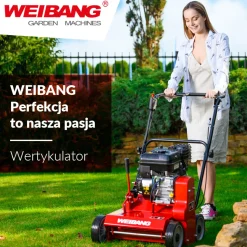 Wertykulator spalinowy Weibang WB384 RB silnik Briggs&Stratton