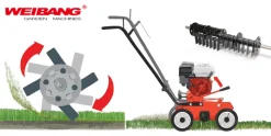 Wertykulator spalinowy Weibang WB384 RB silnik Briggs&Stratton
