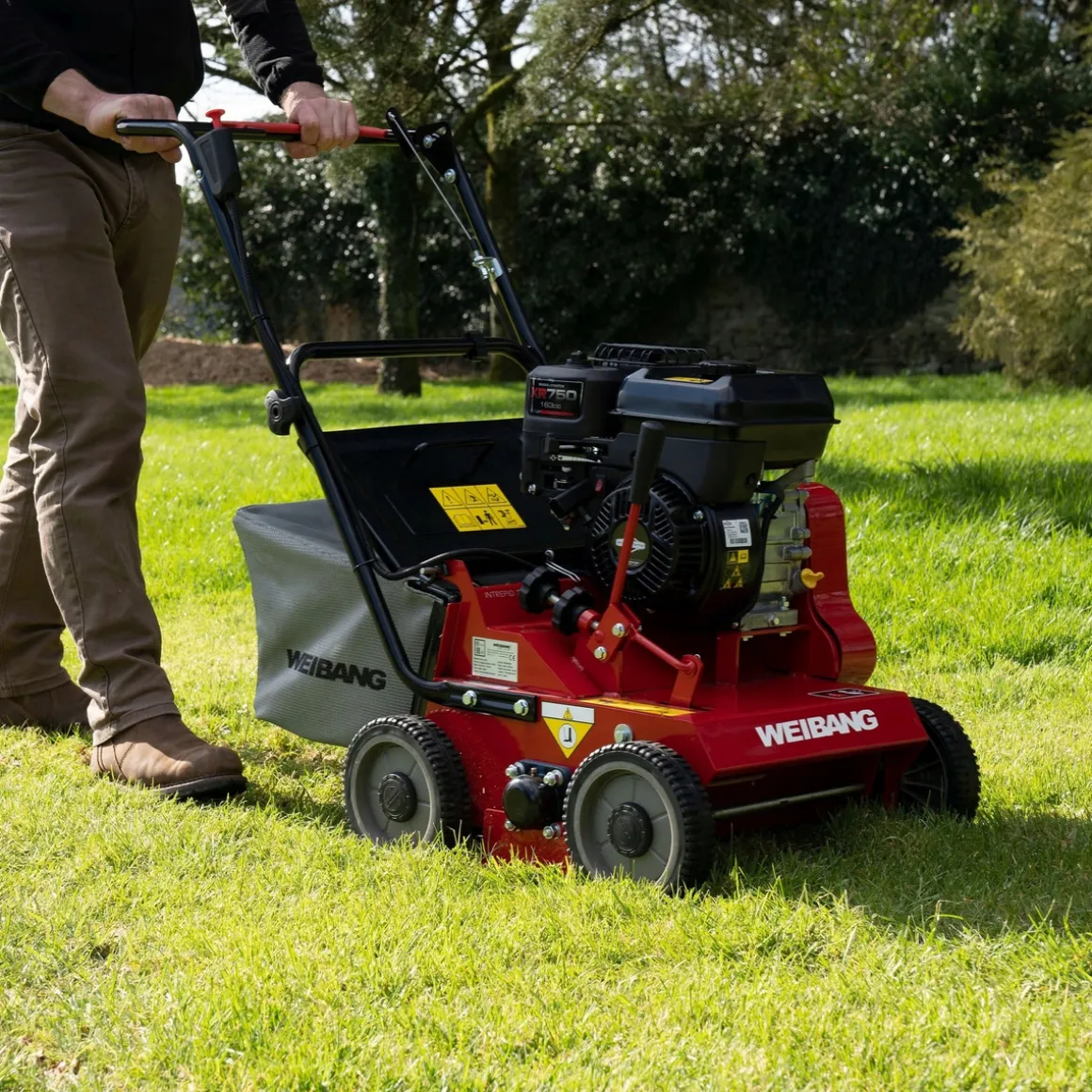 Wertykulator spalinowy Weibang WB384 RB silnik Briggs&Stratton