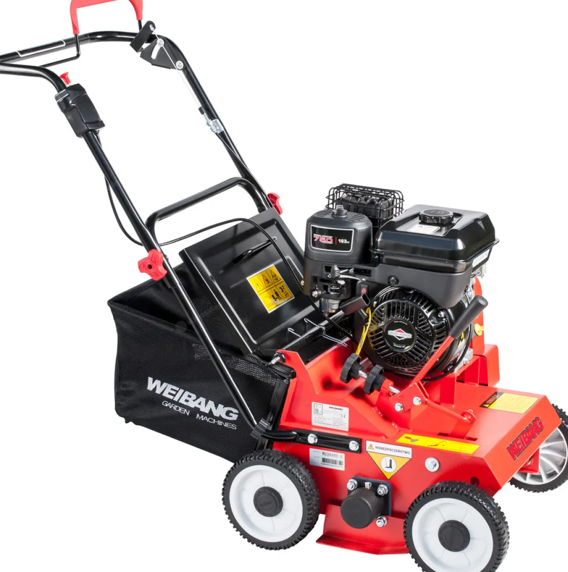 Wertykulator spalinowy Weibang WB384 RB silnik Briggs&Stratton
