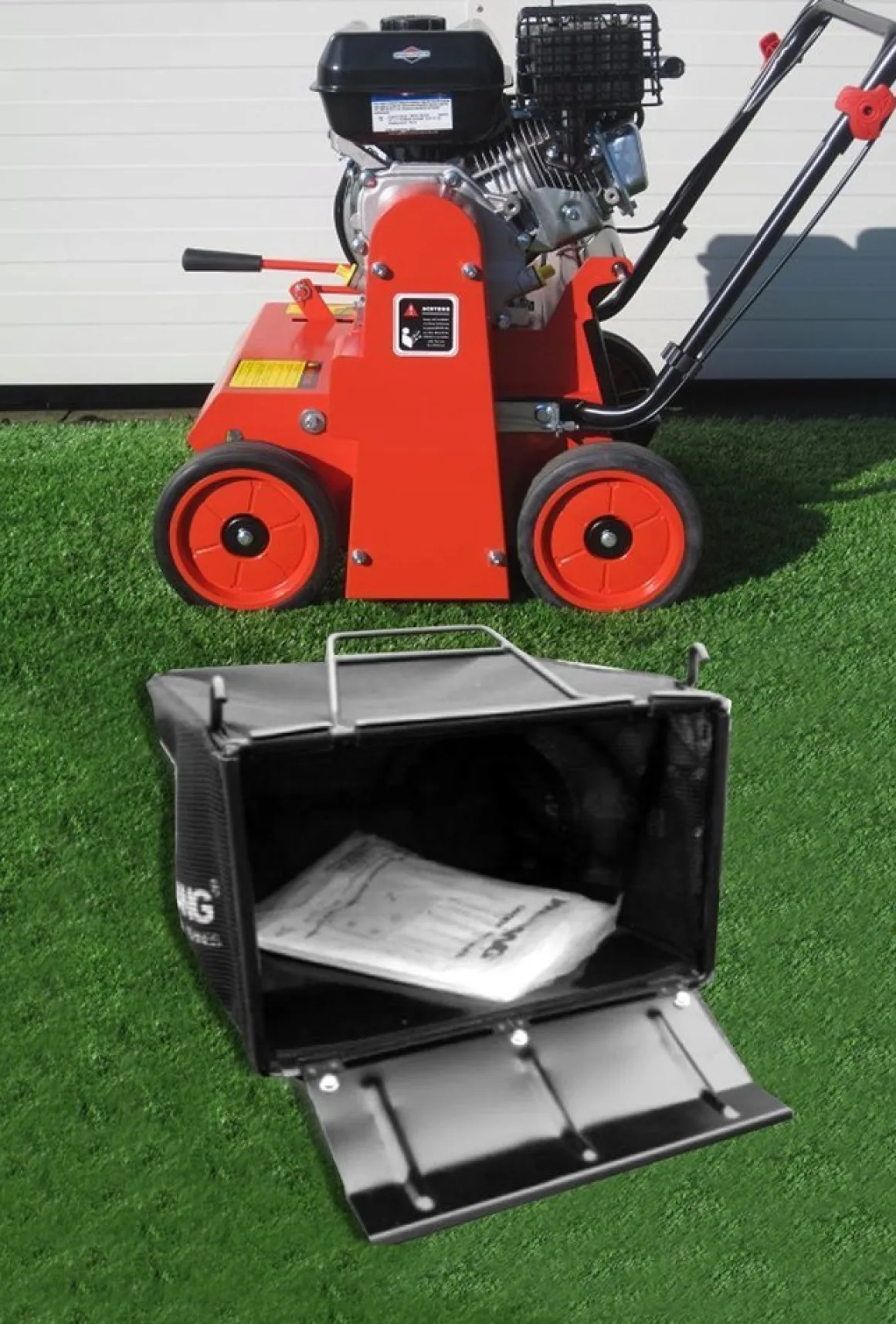 Wertykulator spalinowy Weibang WB384 RB silnik Briggs&Stratton