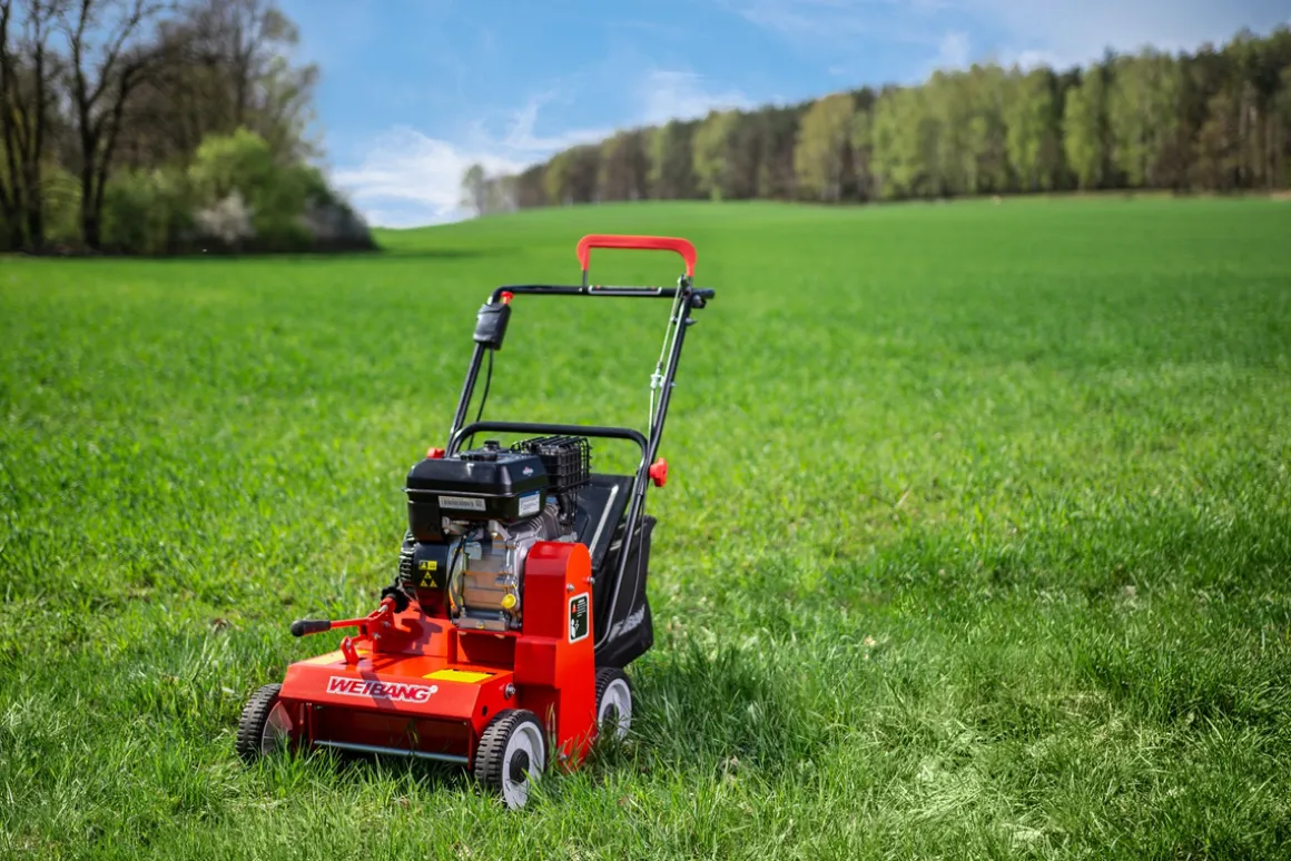 Wertykulator spalinowy Weibang WB384 RB silnik Briggs&Stratton