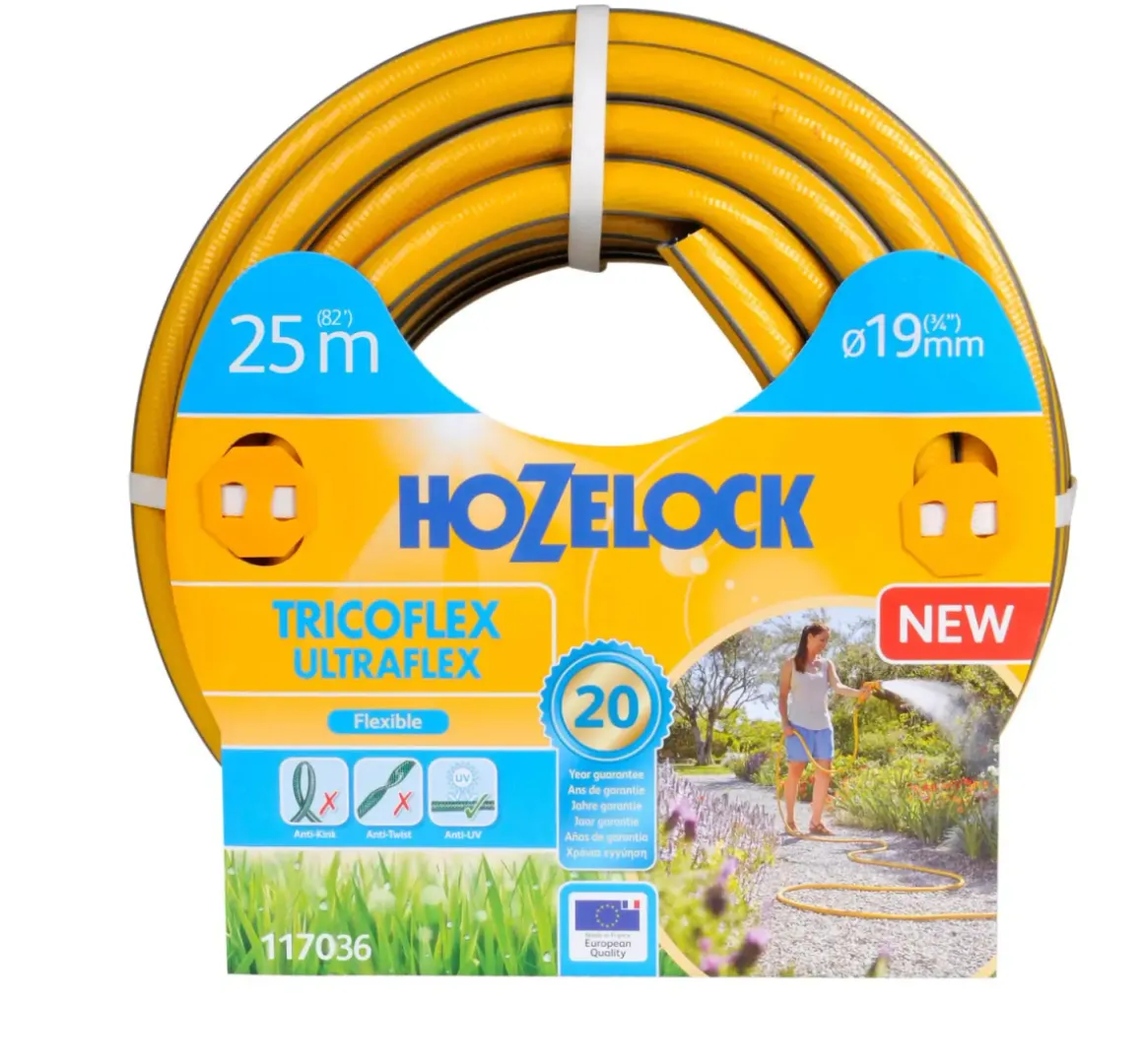 Wąż ogrodowy HOZELOCK ULTRAFLEX 19 mm 25 m nie skręcający się OO-HOZTRI117036