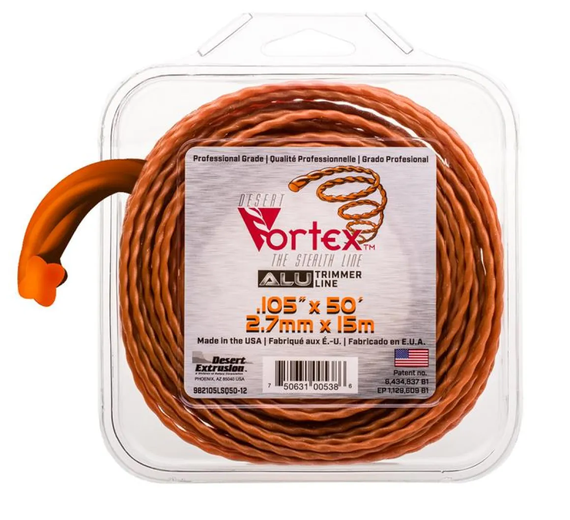 Żyłka tnąca 2.7/15m aluminiowa Vortex bl. 982105LSQ50-12