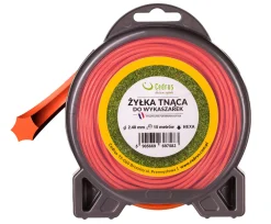 Żyłka tnąca 2.4/15m blister gwiazdka pomarańcz CEDRUS DBPLCEDCN01/24HOXD - OFICJALNY DYSTRYBUTOR - AUTORYZOWANY DEALER CEDRUS