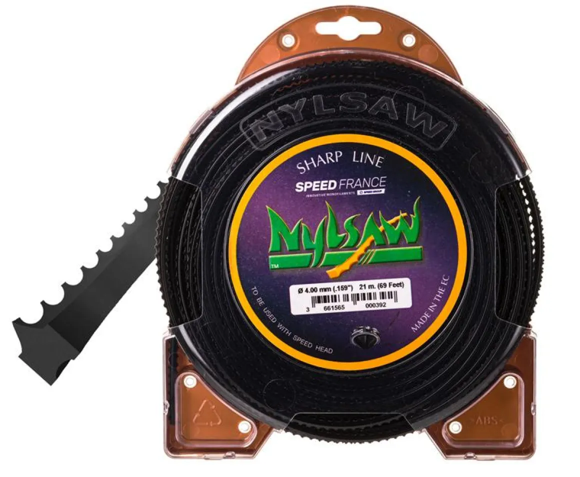 Żyłka tnąca 4.0/21m Nylsaw czarna NS004699