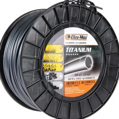 ŻYŁKA TNĄCA OLEO-MAC TITANIUM OKRĄGŁA 3mm  x 168 m. PROFESJONALNA DO KOSY PROFIL OKRĄGŁY SZPULA - OFICJALNY DYSTRYBUTOR - AUTORYZOWANY DEALER OLEO MAC