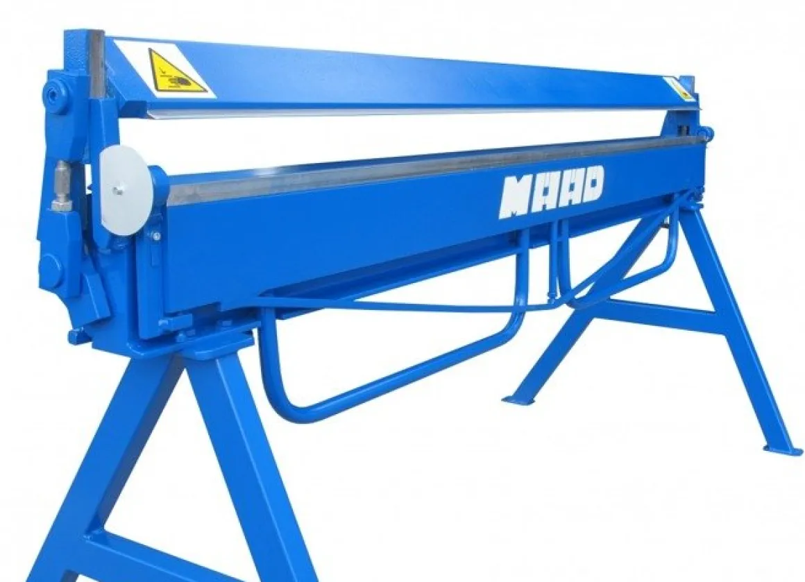 ZAGINARKA GIĘTARKA KRAWĘDZIARKA DEKARSKA DO BLACHY Z CIĘCIEM MAAD ZG-2000 /2mm