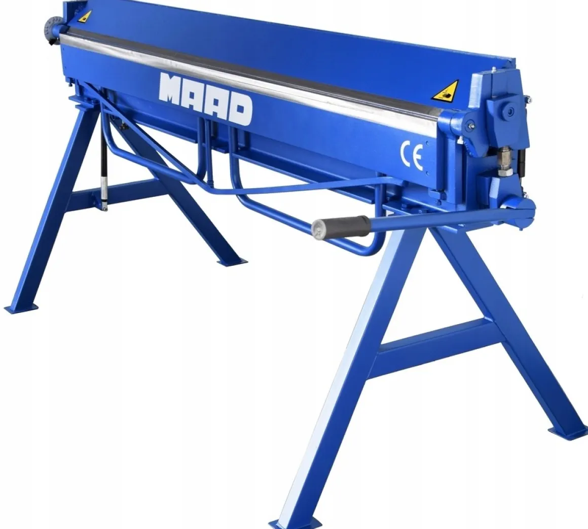 ZAGINARKA GIĘTARKA KRAWĘDZIARKA DEKARSKA DO BLACHY Z CIĘCIEM MAAD ZG-2000 /2mm