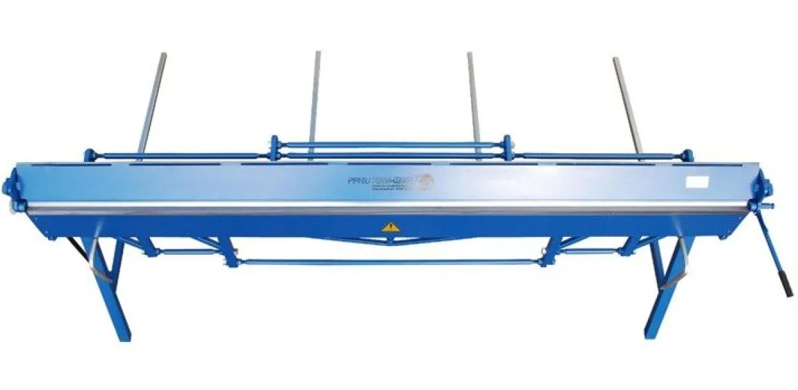 ZAGINARKA GIĘTARKA KRAWĘDZIARKA DEKARSKA DO BLACHY Z CIĘCIEM Prod-Masz ZGR-3000 /0.8mm EWIMAX