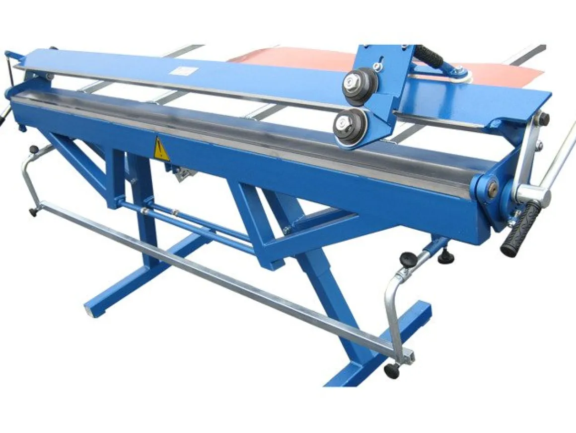 ZAGINARKA GIĘTARKA KRAWĘDZIARKA DEKARSKA DO BLACHY Z CIĘCIEM Prod-Masz ZGR-2000L /0.8mm EWIMAX