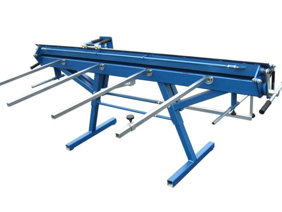 ZAGINARKA GIĘTARKA KRAWĘDZIARKA DEKARSKA DO BLACHY Z CIĘCIEM Prod-Masz ZGR-2000L /0.8mm EWIMAX