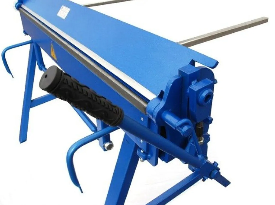 ZAGINARKA GIĘTARKA KRAWĘDZIARKA DEKARSKA DO BLACHY Z CIĘCIEM Prod-Masz ZGR-1400 /2.0mm EWIMAX