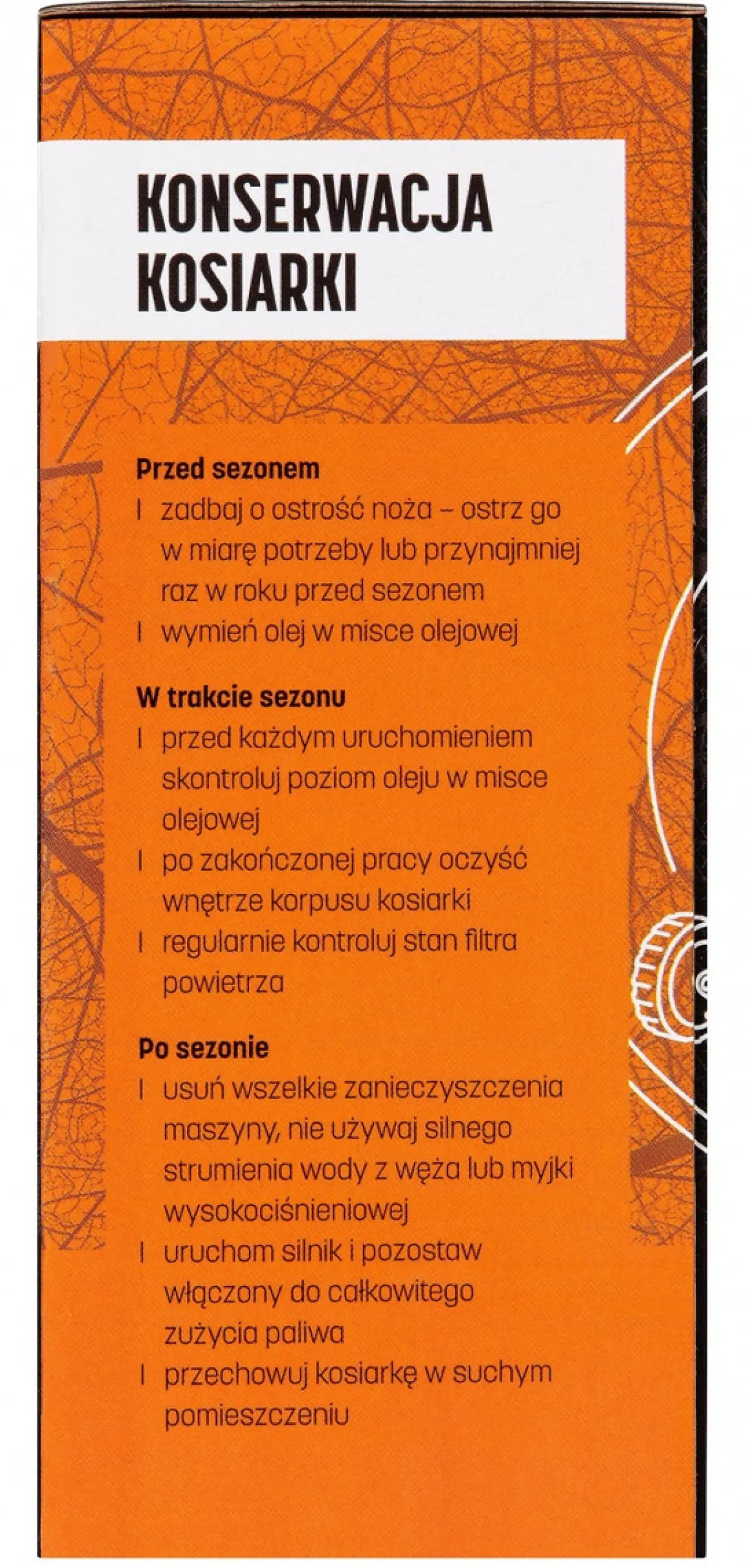 Zestaw serwisowy do kosiarek Oleo-Mac